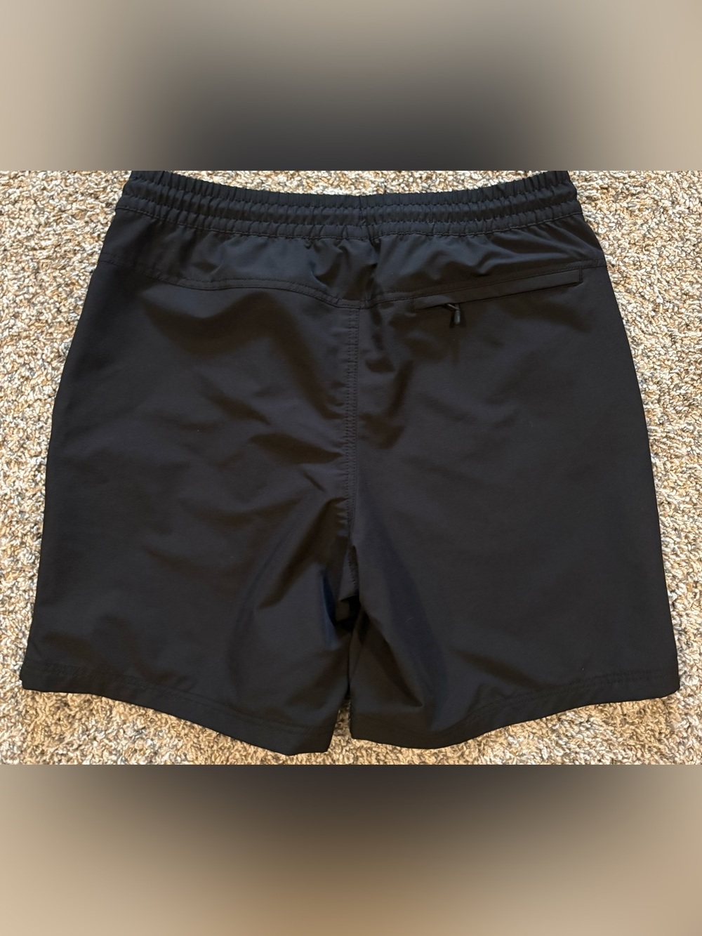 Old Navy Size Large Tall Black Athletic Shorts 8” Inseam - Picture 2 of 6